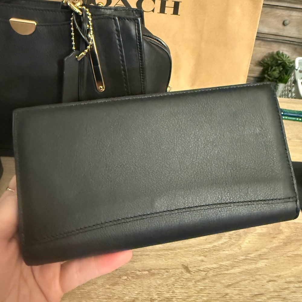 Coach Dreamer 27 Satchel with Matching Wallet - Picture 9 of 9